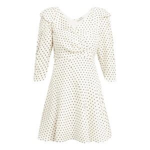 Sandro Pepite Polka Dot Fit & Flare Dress Sz 36/4